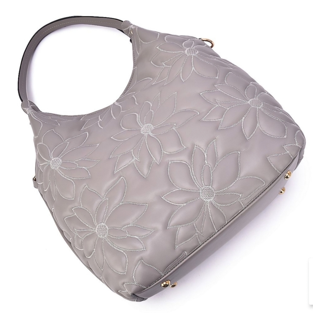 SOLD Mellow World Jae Structured Floral Hobo Bag - Picture 6 of 10